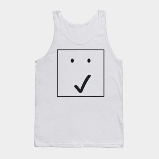 Check face - Tick face 01-A/BL/Tr. Tank Top